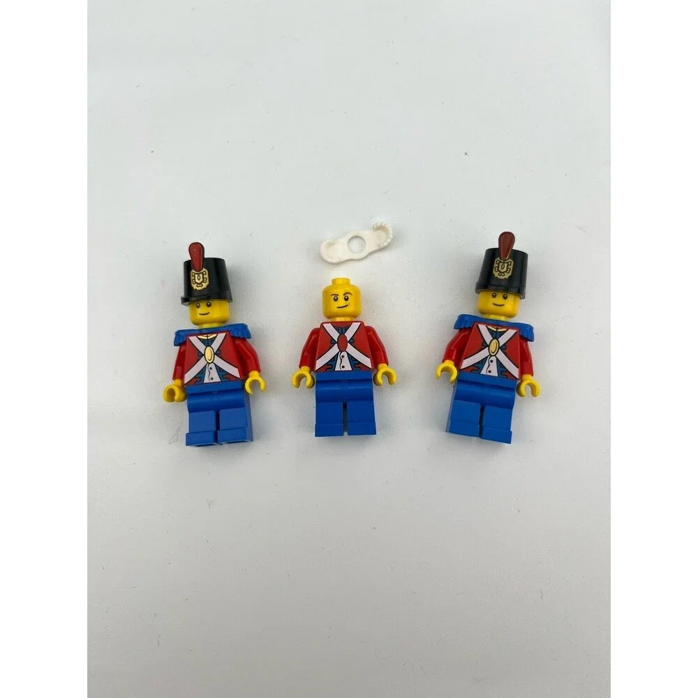 LEGO LOT Imperial Soldier II 10210 6241 Red Coat Imperial RARE MISPRINT! 1 Of 1